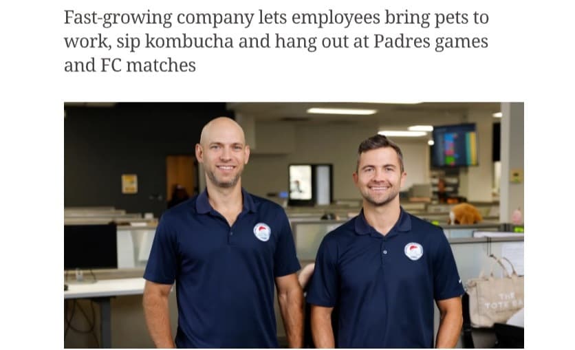 San Diego Union-Tribune write-up on NSBA